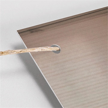 Guirlande mariage poésie boheme - Vue zoomée