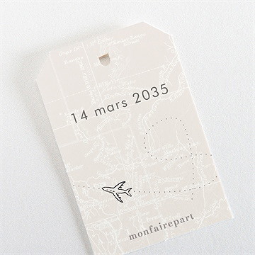 Etiquette baptême mon passeport bapteme - Dos de l'étiquette