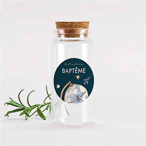 Mignonette baptême mon passeport bapteme sticker