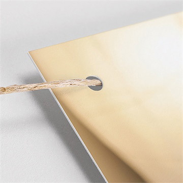 Guirlande baptême jolie annonce champêtre - Vue zoomée