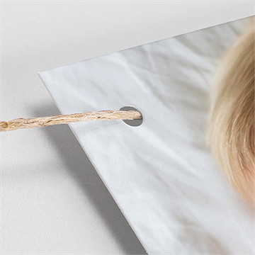 Guirlande baptême télégramme baptême - Vue zoomée