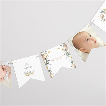 Guirlande baptême tout en joie