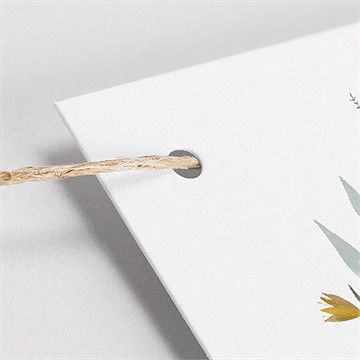 Guirlande baptême la jungle - Vue zoomée