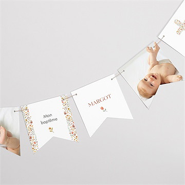 Guirlande baptême florilège