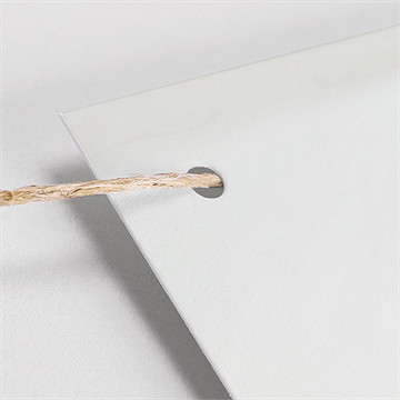 Guirlande baptême florilège - Vue zoomée