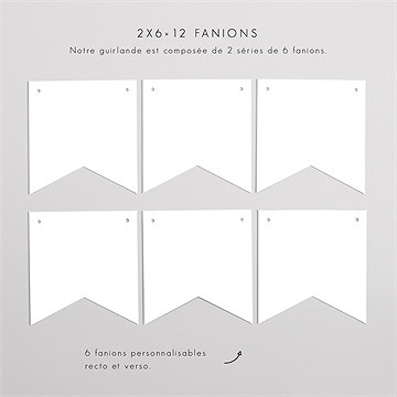 Guirlande baptême guirlande 100% à créer - Vue d'ensemble