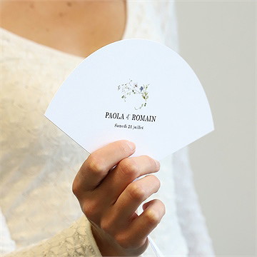 Eventail mariage complicité programme - Mise en situation