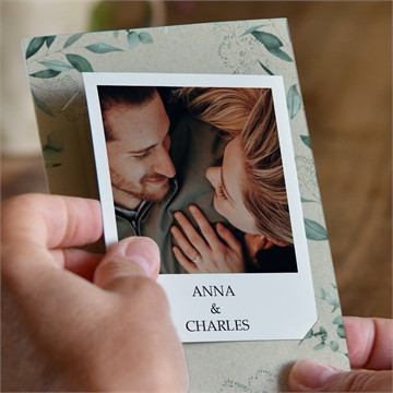 Carte recto-verso - portrait