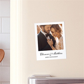 Remerciement mariage belle découverte duo - Mise en situation