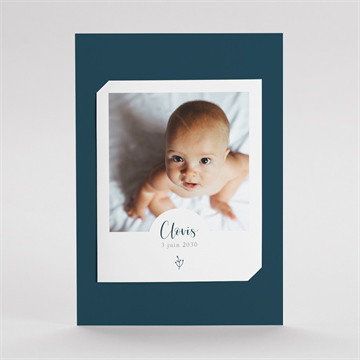 Carte recto-verso - portrait