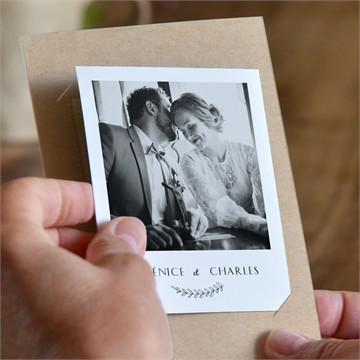 Carte recto-verso - portrait