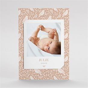 Faire-part naissance espiègle duo