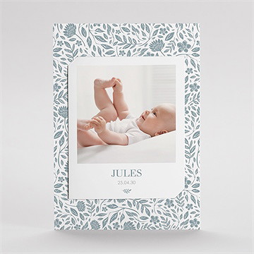 Faire-part naissance adorable duo