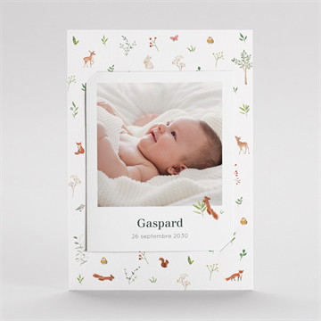 Carte recto-verso - portrait