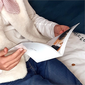 Mini album photo original - Intérieur du mini album