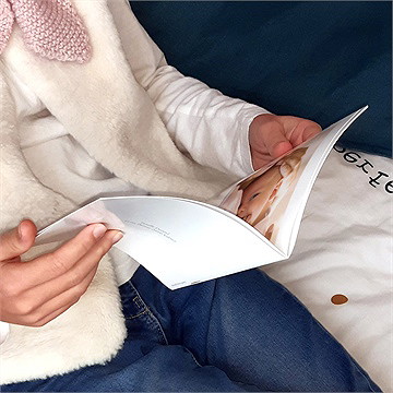 Mini album photo l'original - Intérieur du mini album