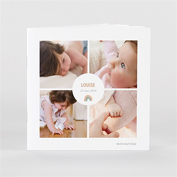 Mini album photo bel arc-en-ciel