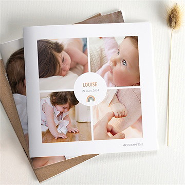 Mini album photo bel arc-en-ciel - Détail du mini album