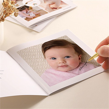 Mini album photo bel arc-en-ciel - Détail du mini album