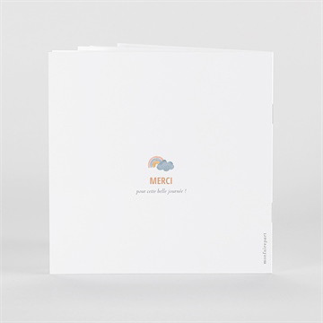 Mini album photo bel arc-en-ciel - Dos du mini-albums