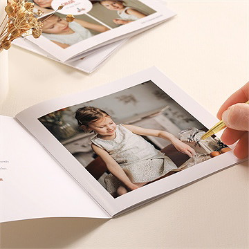 Mini album photo instants précieux - Détail du mini album