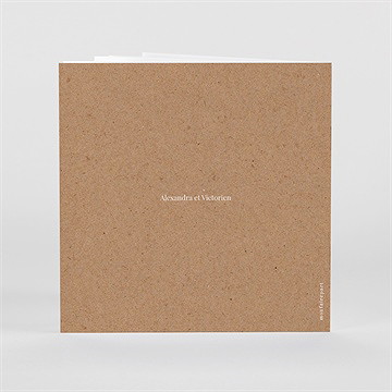 Mini album photo kraft - Dos du mini-albums