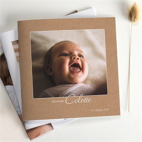 Mini album photo enfant