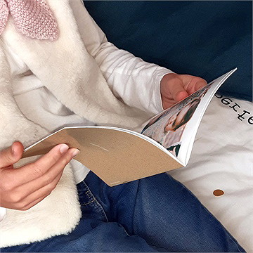 Mini album photo enfant - Intérieur du mini album
