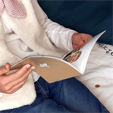 Mini album photo histoires de famille - Intérieur du mini album