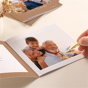 Mini album photo histoires de famille - Détail du mini album