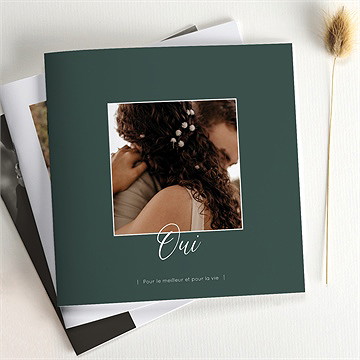 Mini album photo notre mariage - Détail du mini album