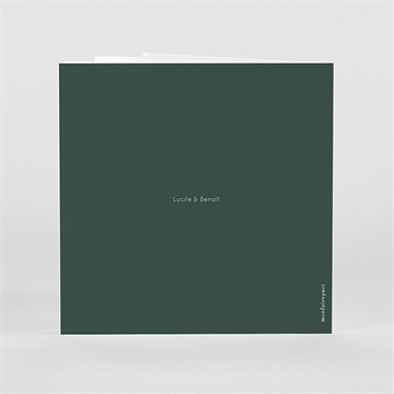 Mini album photo notre mariage - Dos du mini-albums