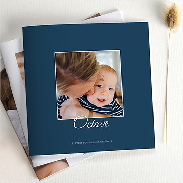 Mini album photo en famille - Détail du mini album