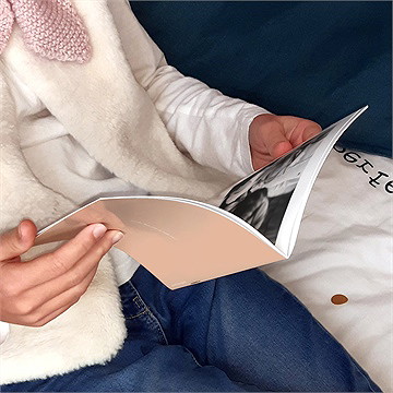 Mini album photo couple - Intérieur du mini album