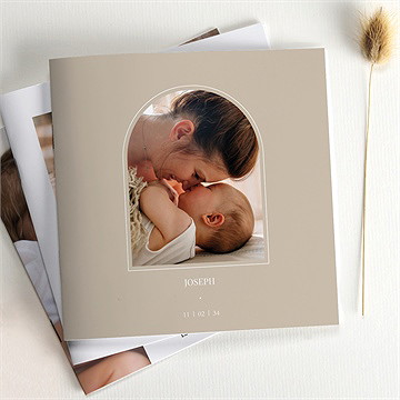 Mini album photo enfance - Détail du mini album