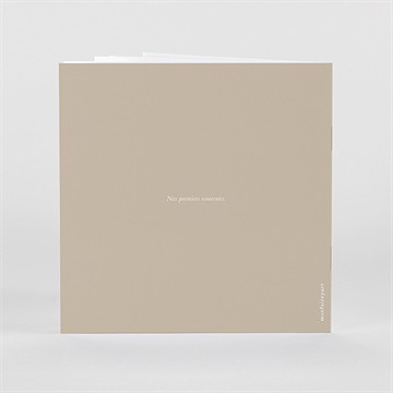 Mini album photo enfance - Dos du mini-albums