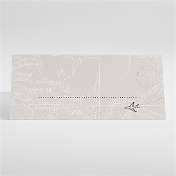 Marque-place baptême mon passeport bapteme - Dos du marque-place