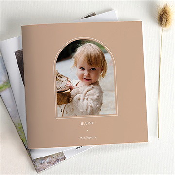 Mini album photo jolie alcôve - Détail du mini album