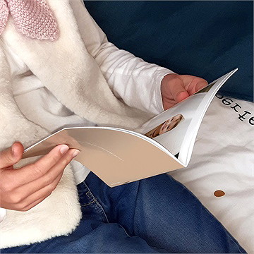 Mini album photo jolie alcôve - Intérieur du mini album