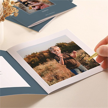 Mini album photo moments tendresse - Détail du mini album