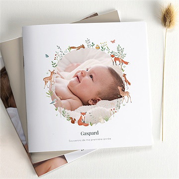 Mini album photo renard & co - Détail du mini album