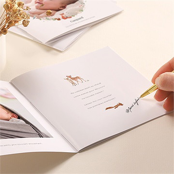 Mini album photo renard & co - Détail du mini album