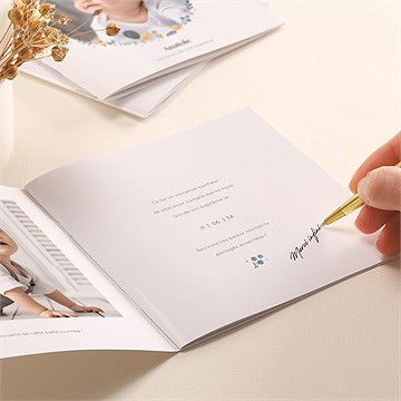 Mini album photo nature - Détail du mini album