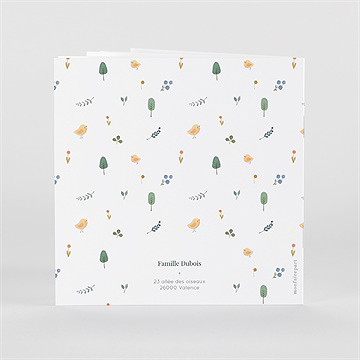 Mini album photo nature - Dos du mini-albums