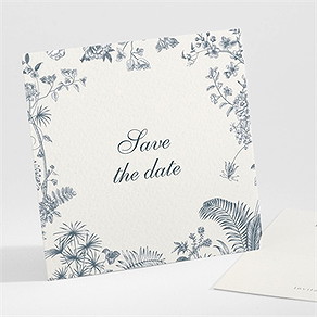 Save the Date mariage tropiques