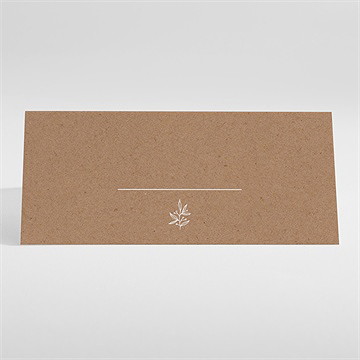 Marque-place mariage capsule champetre - Dos du marque-place