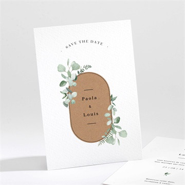 Save the Date mariage encapsulés