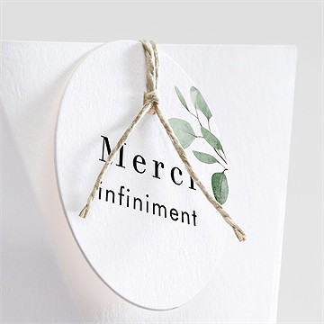 Boîte de dragées mariage encapsulés étui - Détail de la boîte