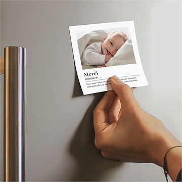 Remerciement naissance tendre définition - Mise en situation