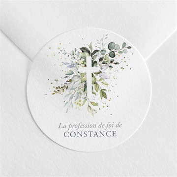 Sticker profession de foi affirmation argent